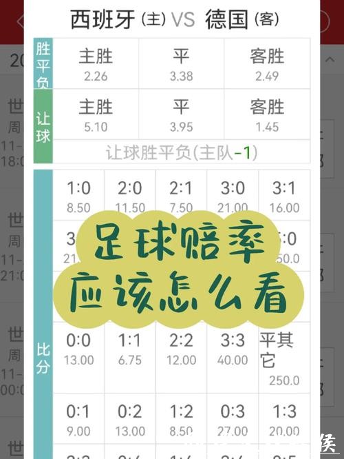 世界杯竞猜平台：了解赔率机制提升收益