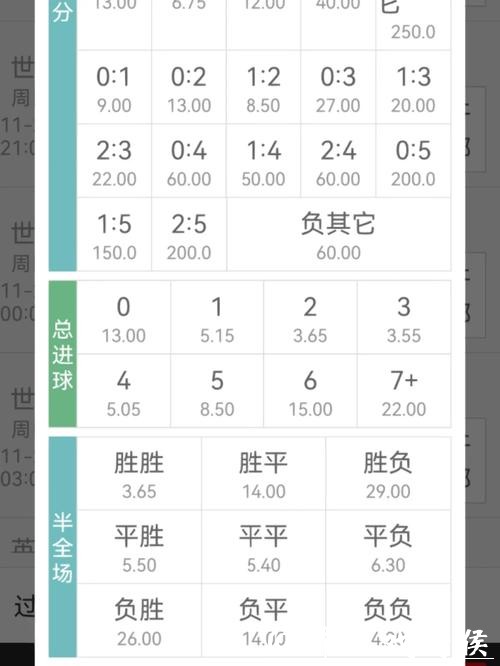 世界杯竞猜官网：全面解析投注策略与赔率